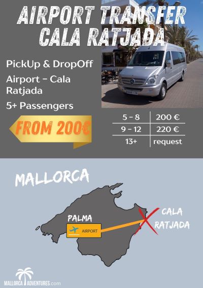 Bus Transfer from Airport to Cala Ratjada and back