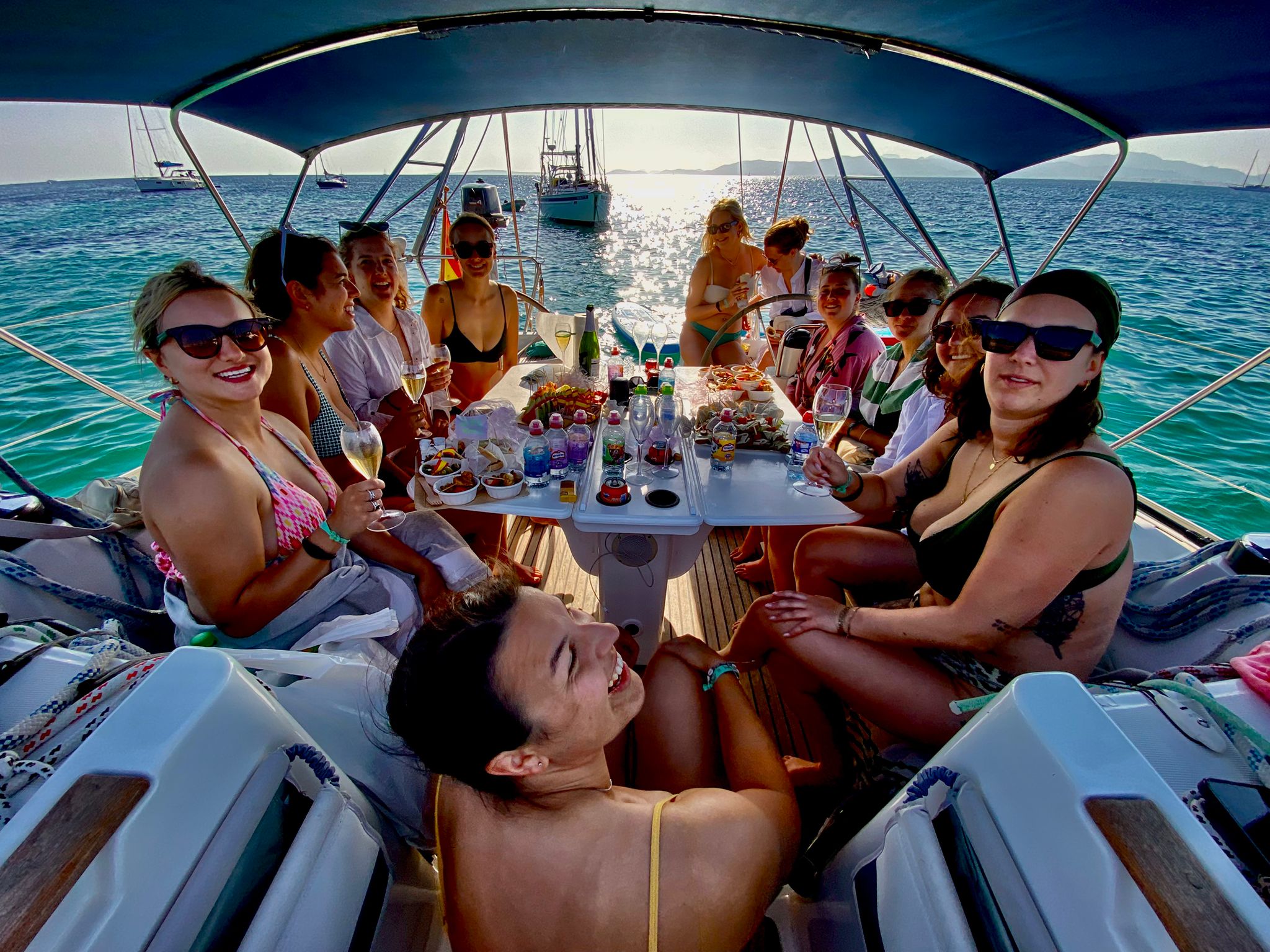 sailboat bachelorette party